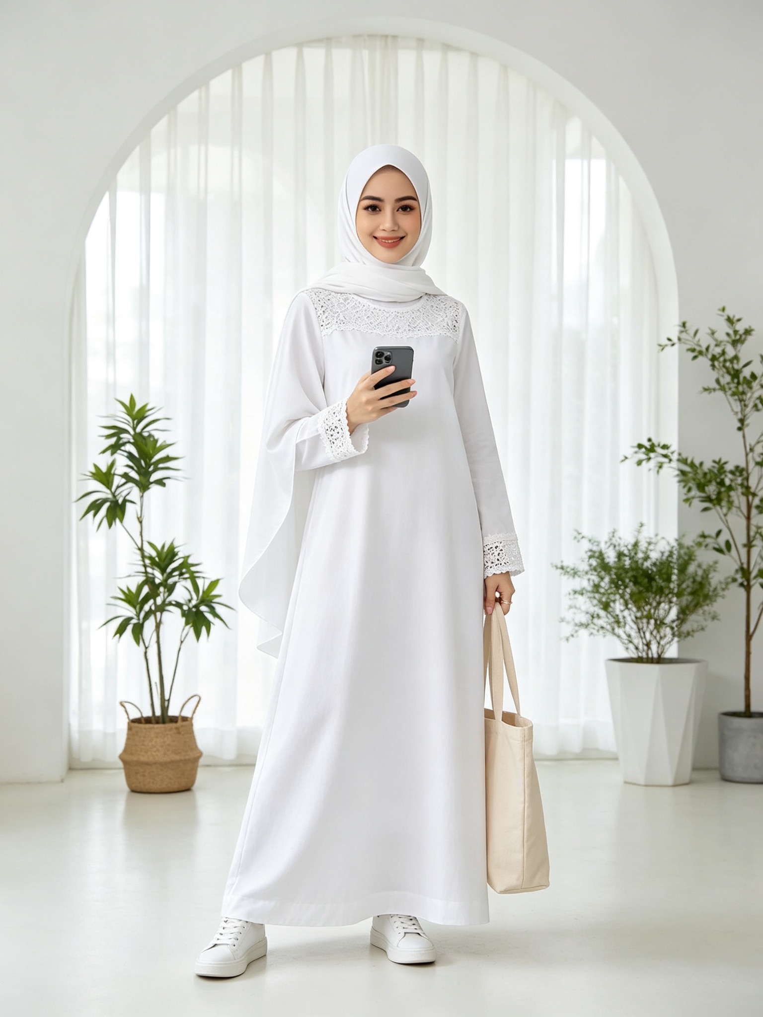 Pure White Cutwork