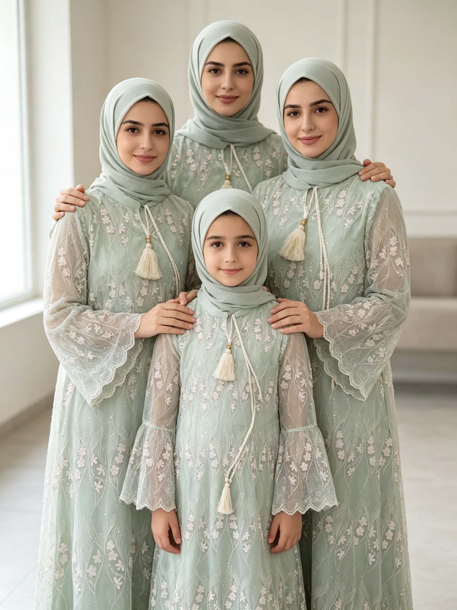 Wheat Blossom Mesh — Family