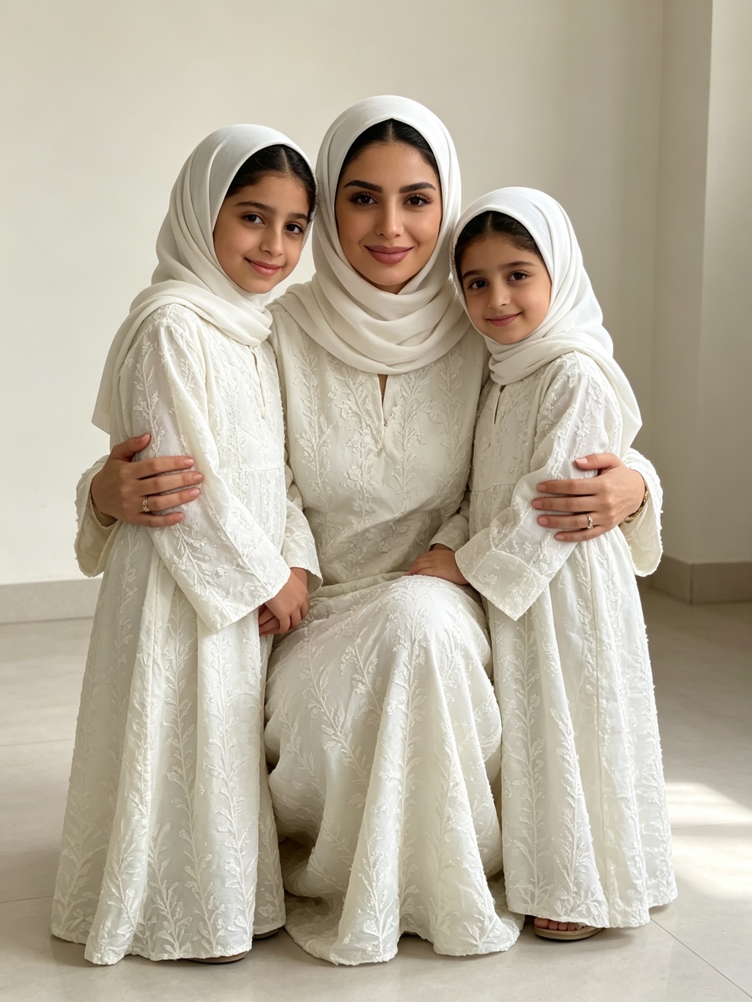 Pure White Cutwork — Family